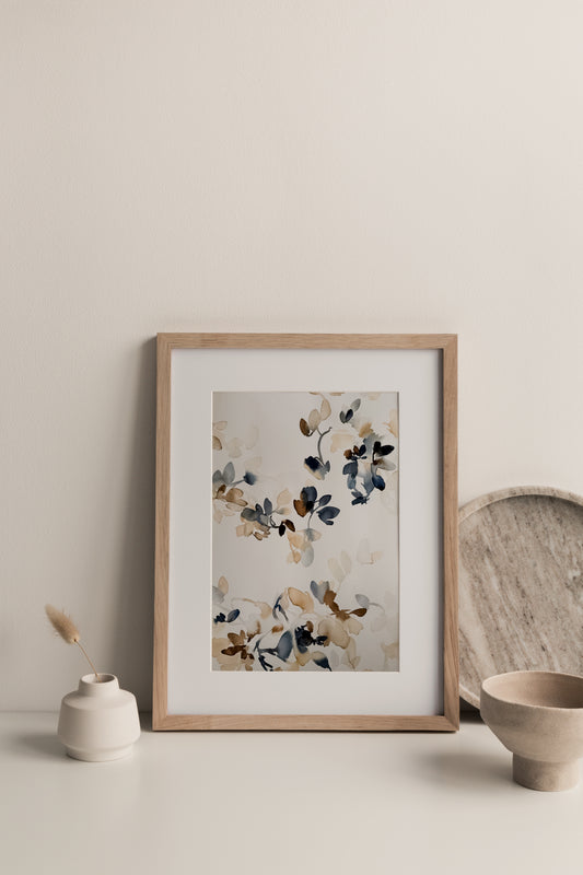 Obra Original Acuarela Botanical Mood