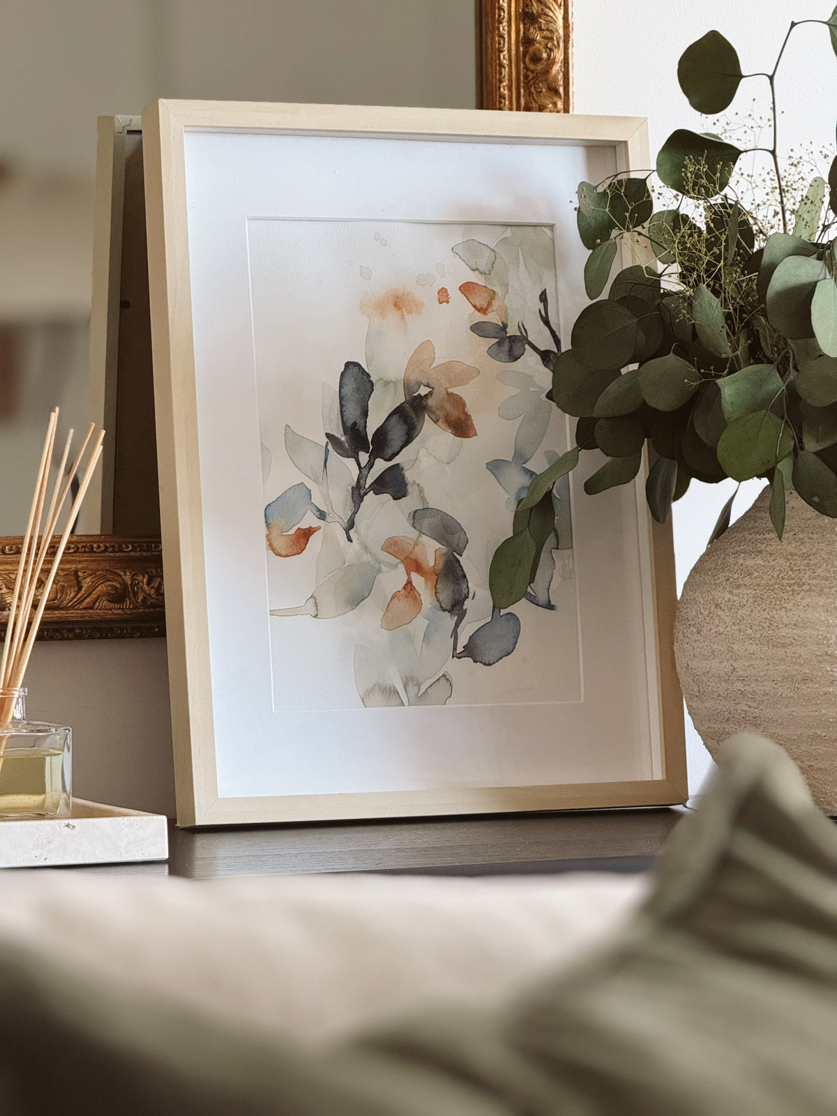 Original Watercolor Blues 