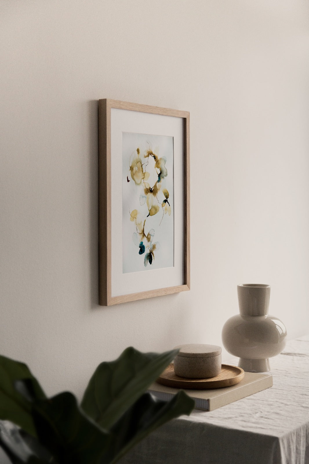 Original Watercolor Work Roots 