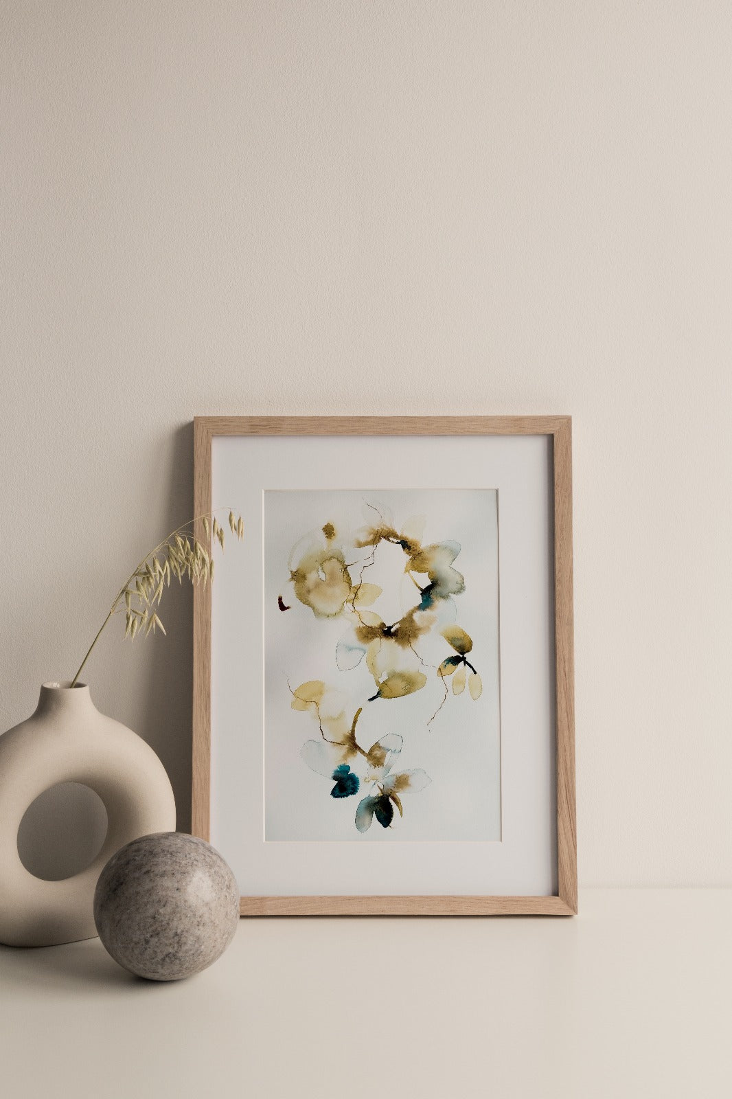 Original Watercolor Work Roots 